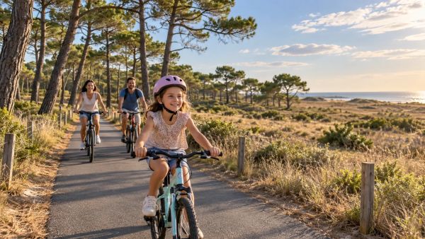 5 raisons de privilégier les pistes cyclables de Saint-Hilaire-de-Riez pour les sorties familiales